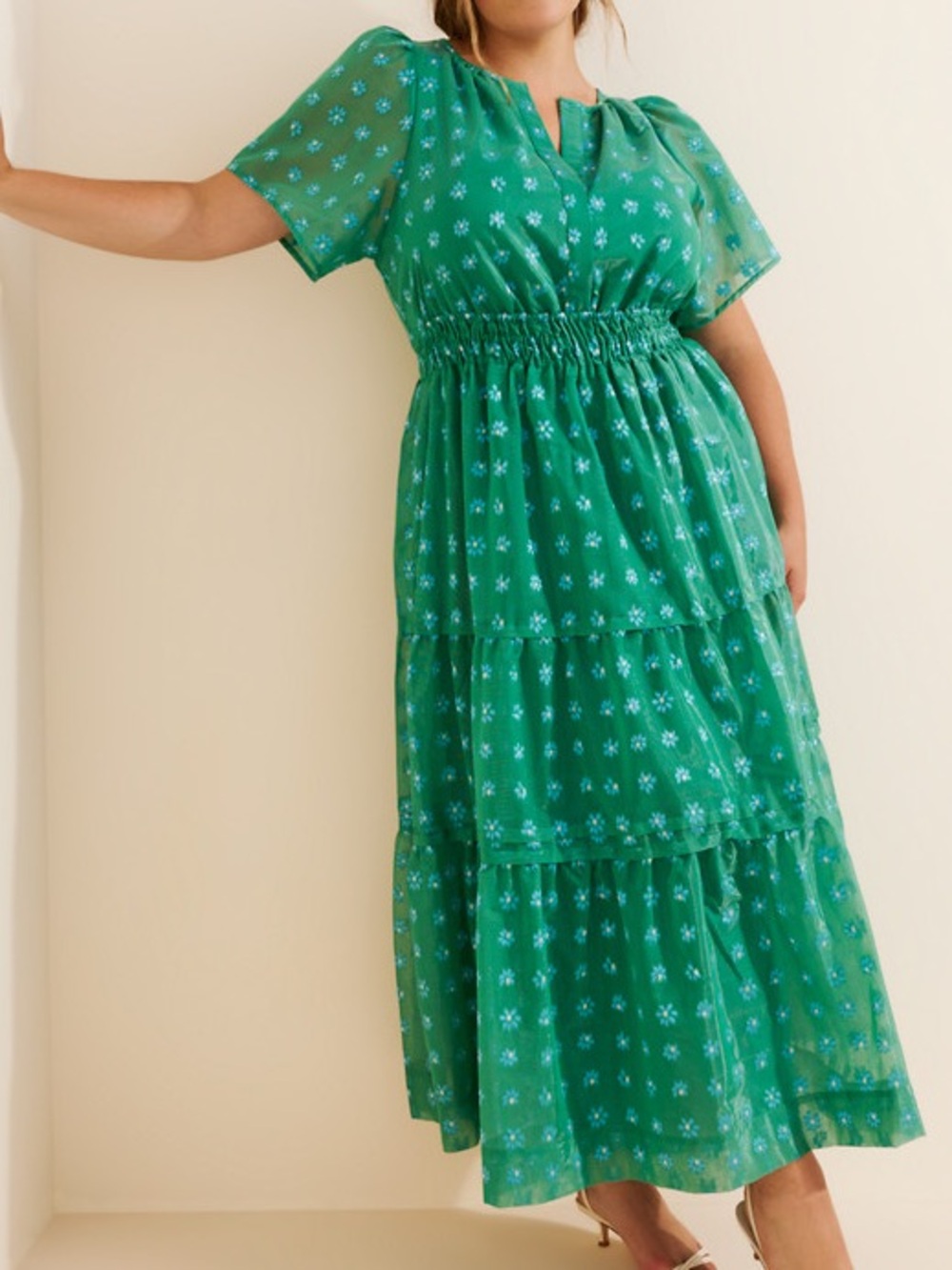 Anthropologie Somerset Maxi Jacquard Dress, LP NWT